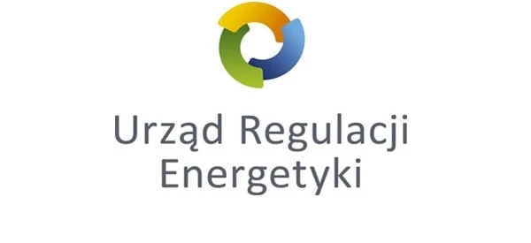 Logo of the company Urząd Regulacji Energetyki, the regulator of the energy market in Poland.